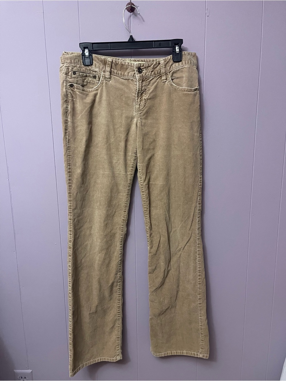 Women’s Straight-Leg corduroy Jeans in Light Brown